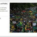 Imprensa ocidental destaca ineditismo do julgamento de Bolsonaro