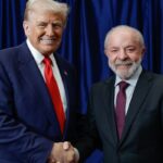 Trump registra encontro com Lula em sua rede social Trump registra encontro com Lula em sua rede social