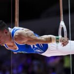 Caio Souza fica no top 10 do individual geral do Mundial de Ginástica