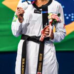 Milena Titoneli é prata no Mundial de taekwondo, o 3º pódio do Brasil Milena Titoneli é prata no Mundial de taekwondo, o 3º pódio do Brasil