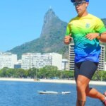 Carioca aproveita prova de rua para visitar o Cristo pela primeira vez